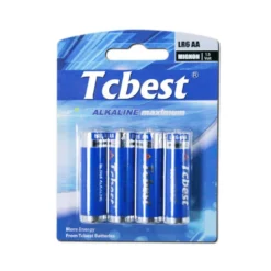 Alkaline batterier - AA - pakke med 4 stk.