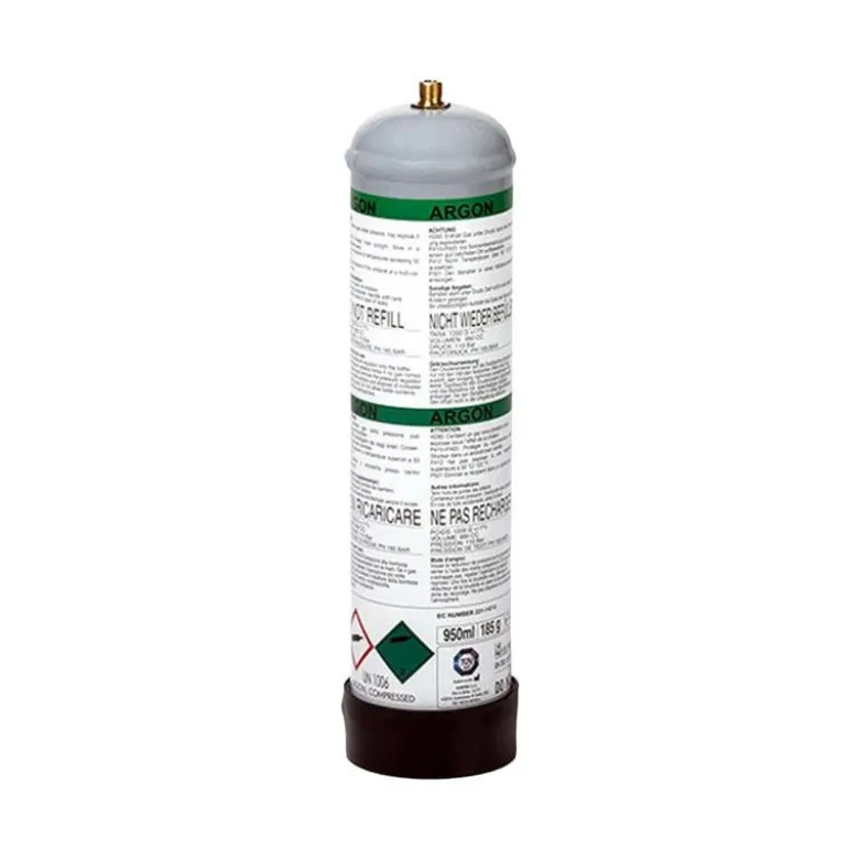 Argon Gasflaske 950 ml