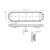 ATLAS LED Lygtebro 115 cm - 75 watt - 12/24 volt - Natsænkning