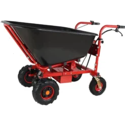 Batteridrevet trillebør - 160 liter - 36 volt m/Tip-let funktion