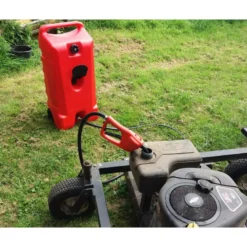 Benzin- el. Dieseltank 53 liter med hjul og pumpepistol