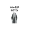 bits - pakke med 10 stk. - non-slip
