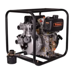 2" Brandpumpe / Vandpumpe med 5,2 hk Dieselmotor