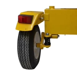 Brændekløver 22 tons - med 6,5 hk benzinmotor