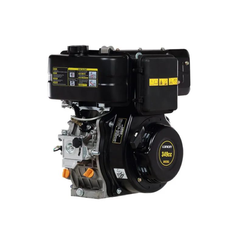 Dieselmotor 7 hk med elstart + forvarme