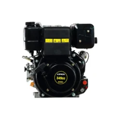 Dieselmotor 7 hk med elstart - 25 mm aksel