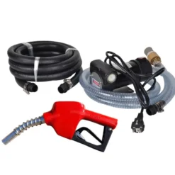 Dieselpumpe - 230 volt - med slange + automat pumpepistol