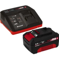 Einhell 18V 4,0Ah PXC Starter Kit batteri + lader
