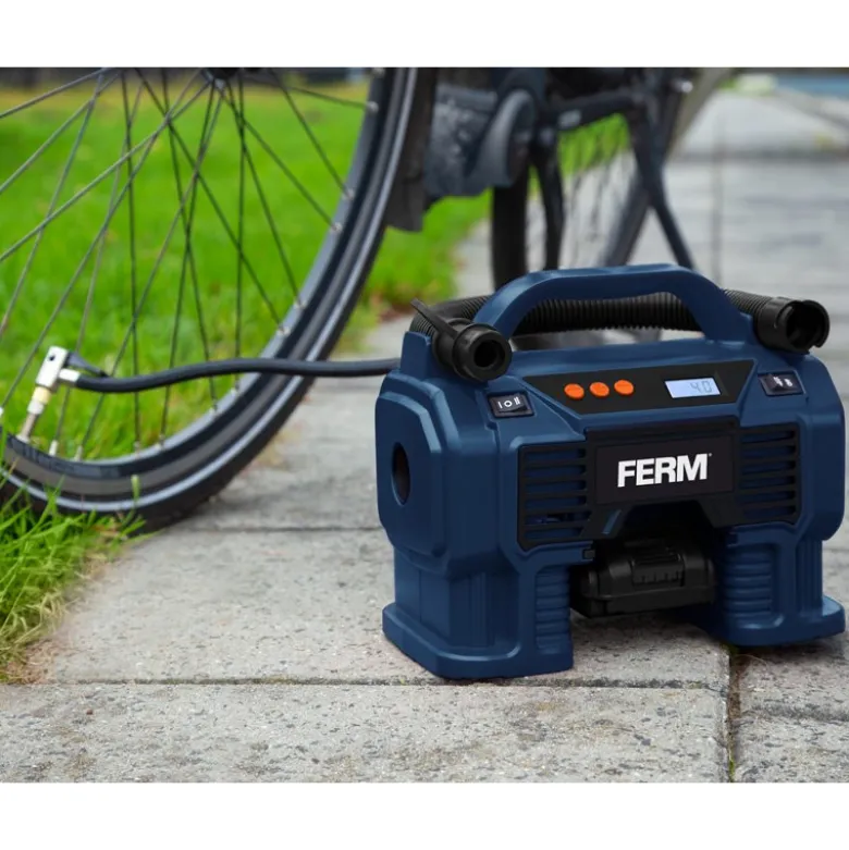 FERM kompressor 20 volt - uden batteri
