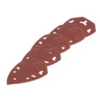 FERM Trekants slibepapir korn 120