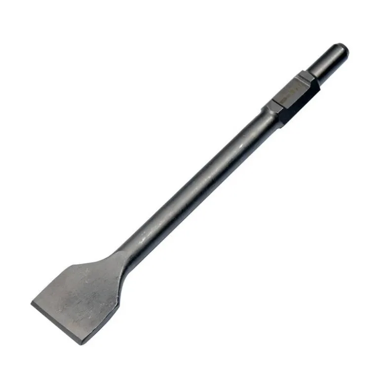 Fladmejsel HEX30 ekstra bred 75 mm til nedbrydningshammer
