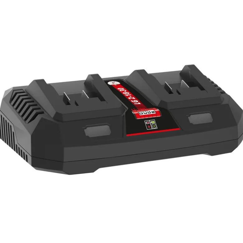 Güde Batteridreven løvsuger + 2 x 4,0 Ah batterier + lader
