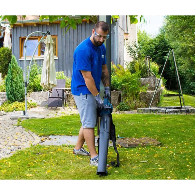 Güde Batteridreven løvsuger + 2 x 4,0 Ah batterier + lader