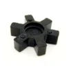 [] Gummi stjerne til klokobling på fx hydraulikpumpe / motor