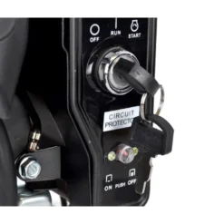 6,5 hk benzinmotor med elstart 20 mm aksel