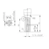 13,5 hk Loncin motor med lodret aksel