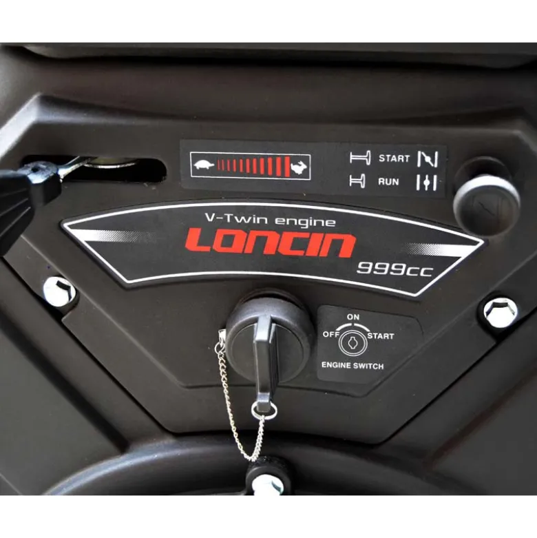 37 hk Loncin motor med 36,5 mm aksel