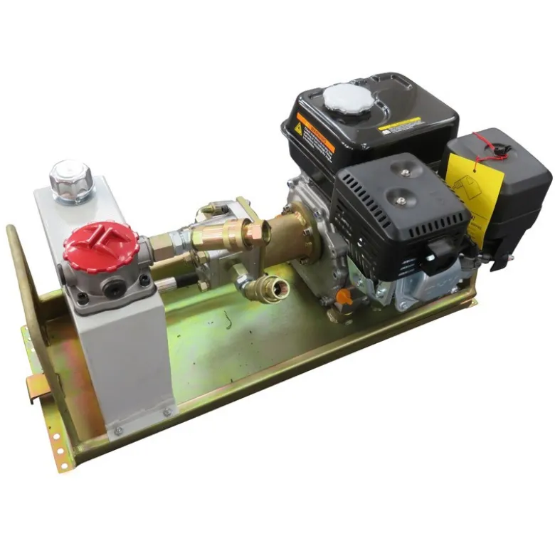 Hydraulikstation - 9 hk motor - elstart