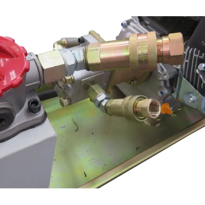 Hydraulikstation - 9 hk motor - elstart