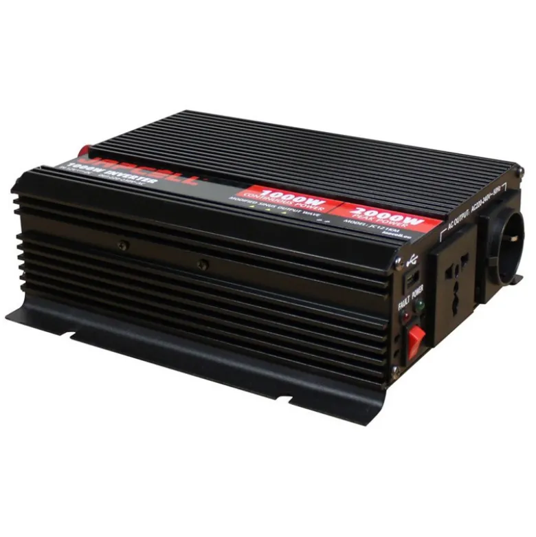Japcell 1000/2000 watt Inverter DC 12V til AC 230V