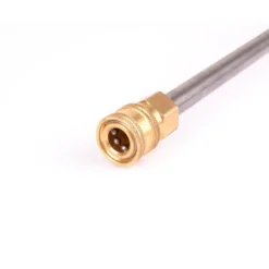 Lanserør - 100 cm - 3/8" hunkobling (ind) - 22 mm indvendig gevind (ud)