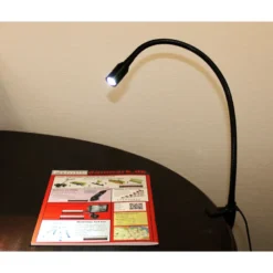 LED Arbejdslampe med svanehals 230 volt