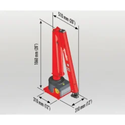 Maxilift Ladkran 1 - 2,5 meter - Hydraulisk/elektrisk