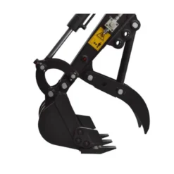 Minigraver 1000 kg - drejelig arm - B&S benzinmotor