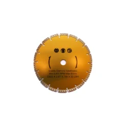 230 mm diamantklinge "åben"