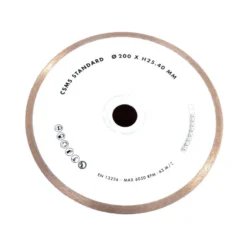 200 mm "lukket" diamantklinge 25,4 mm hul
