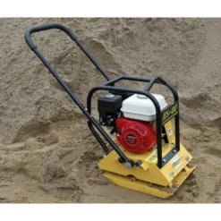 Pladevibrator 80 kg med Honda motor og gummiplade