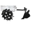 Plov (2 skær) og hjul til havemaskine / mini traktor