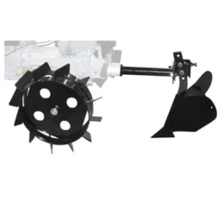 Plov (2 skær) og hjul til havemaskine / mini traktor