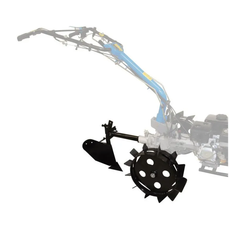Plov (2 skær) og hjul til havemaskine / mini traktor