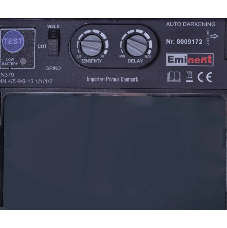 Professionel elektronisk svejsehjelm