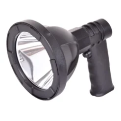Proff. håndlampe / lommelygte med stor parabol