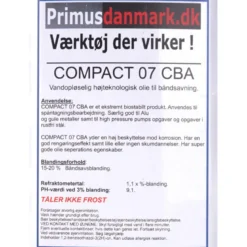 Skæreolie/Kølemiddel Compact 07 CBA 2,5 liter