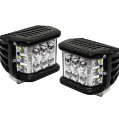 2 stk Arbejdslamper 27 watt med CREE LED og sidelys