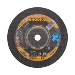 1 stk. Rhodius XT38 - 230 mm skæreskive - Rustfri