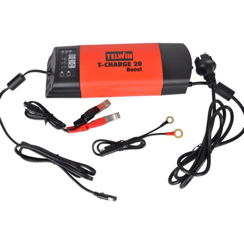 Telwin PULSE TRONIC - Impuls batterilader til 12 + 24 volt