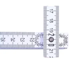 Tommestok træ - 2 meter - med vinkelmåler