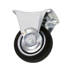 Transporthjul ø 75 mm hård gummi