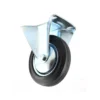 Transporthjul ø100 mm i hård gummi - fast fod