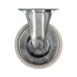 Transporthjul ø160 mm - nylon - med fast fod