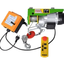 Trækspil 230 volt - 400/800 kg - trådløs fjernbetjening + nødstop