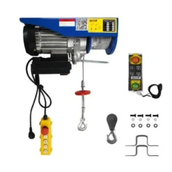 Trækspil 230 volt - 400/800 kg - trådløs fjernbetjening - 18 meter wire
