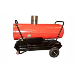 Varmekanon - 66 kW - med varmeveksler og skorsten