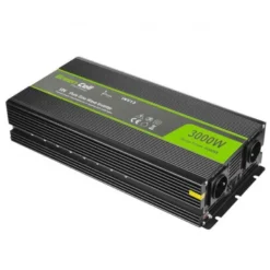 3000/6000 watt Inverter DC 12V til AC 230V - REN SINUS